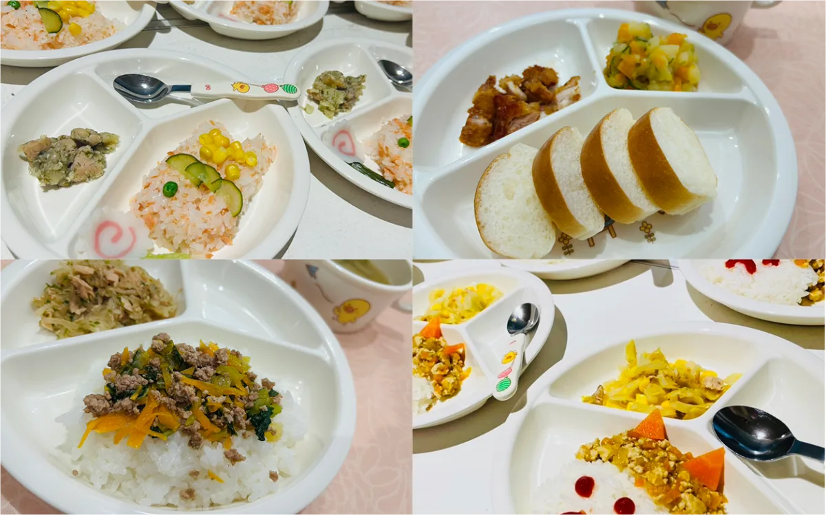 自園調理のあたたかい給食